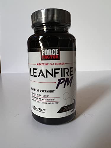 Force Factor LeanFire PM Weight Loss Pills for Women & Men, Fat Burner & Overnight Force Factor buy supplements canada
