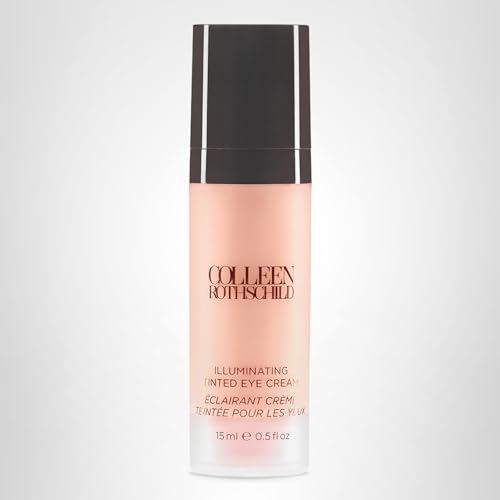 COLLEEN ROTHSCHILD Illuminating Tinted Eye Cream | Instant Brightening Effect | Nourishes & Targets Dark Circles | With Hyaluronic Acid, Caffeine, Pearlized Pigments & Peptides (0.5 fl oz) COLLEEN ROTHSCHILD buy supplements canada