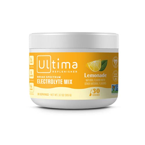 Ultima Replenisher Electrolyte Hydration Drink Mix, Lemonade, 30 Serving Tub Ultima Replenisher buy supplements canada