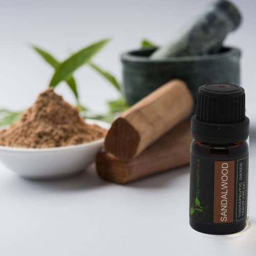 My Health A-Z Sandalwood Essential Oil, Organic 10ml (Santalum Album) Extracted My Health A-Z buy supplements canada