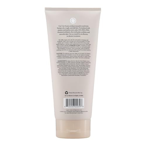 Naturium KP Body Scrub & Mask for Keratosis Pilaris, Bump Eraser Shower Scrub & Exfoliator for Skin, 8 oz Naturium buy supplements canada