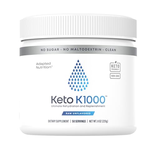 Hi-Lyte Keto K1000 Electrolyte Powder | Unflavored | Hydration Supplement Drink Mix Hi-Lyte buy supplements canada
