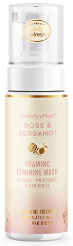Honestly pHresh Natural Prebiotic & Probiotic Foaming Feminine Wash, pH Balanced with Essential Minerals Honestly pHresh buy supplements canada