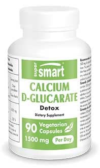 Supersmart - Calcium D-Glucarate 1500 mg Per Day - Antioxidant & Detox Supplement Supersmart buy supplements canada