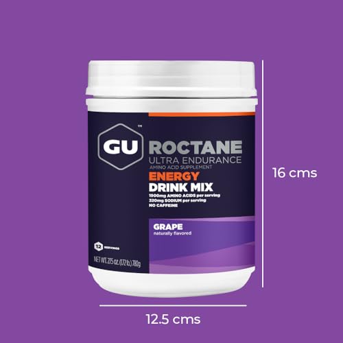 GU Energy Roctane Ultra Endurance Energy Drink Mix, 1.72-Pound Canister GU Energy buy supplements canada