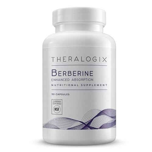 Theralogix Berberine Enhanced Absorption - 30-Day Supply - Made with Berberine Theralogix buy supplements canada