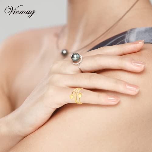 Vicmag Copper Magnetic Ring for Women, Lymphatic Drainage Ring Ladies Fingers Vicmag buy supplements canada