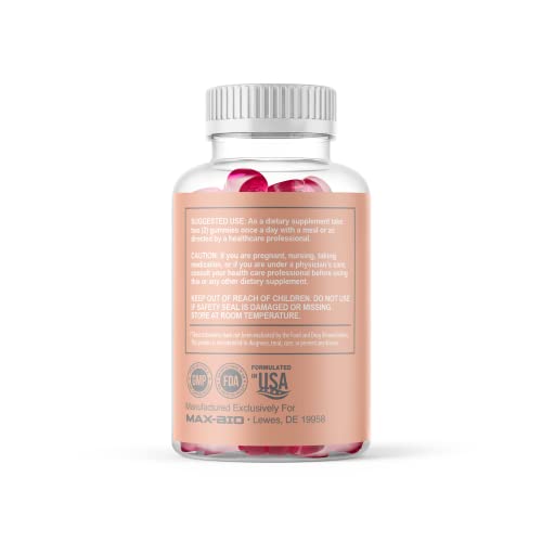 (Official 2 Pack) Slimming Gummies It Works with Apple Cider Vinegar and Sicilian Blood Orange Extract Max-Bio buy supplements canada