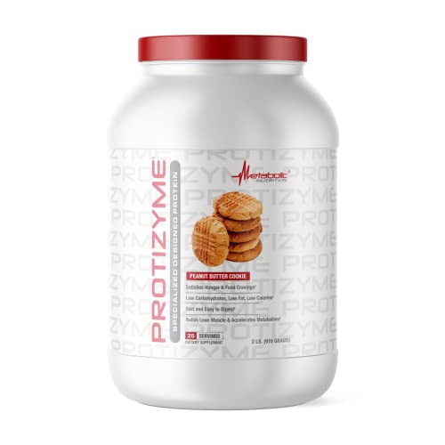 Metabolic Nutrition, Protizyme, 100% Whey Protein Powder, High Protein, Low Carb Metabolic Nutrition buy supplements canada