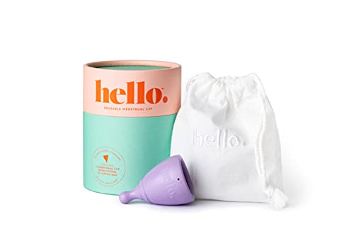 The Hello Cup Extra Small Menstrual Cup, BPA Free, Reusable, Hypoallergenic, Recyclable THE HELLO CUP buy supplements canada
