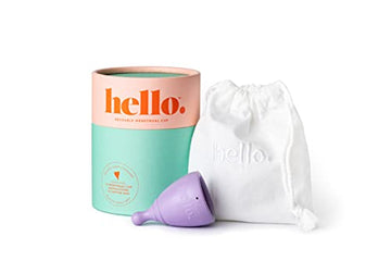 The Hello Cup Extra Small Menstrual Cup, BPA Free, Reusable, Hypoallergenic, Recyclable THE HELLO CUP buy supplements canada