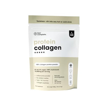 Feel Complete - High Protein Collagen - Premium Type 1 & 3 Hydrolysed Bovine Collagen - Halal - Skin, Hair & Nail Feel Complete buy supplements canada