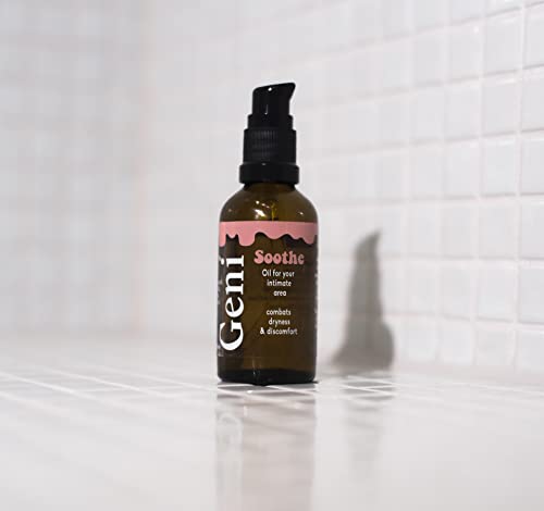 Geni Soothe - Perfume and SOAP Free Intimate Oil. Gentle Alternative to Intimate wash. Moizturizes Geni buy supplements canada