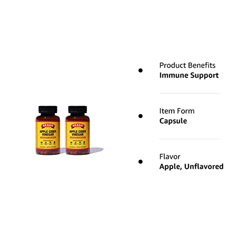 Bragg Apple Cider Vinegar Capsules - Vitamin D3 & Zinc - 750mg of Acetic Acid – Immune Bragg buy supplements canada
