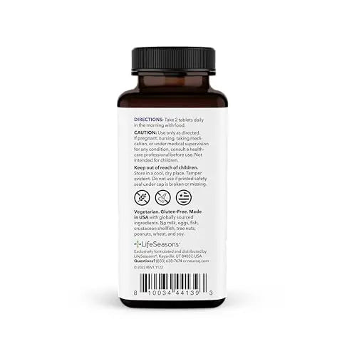 NeuroQ Daily Essentials Multivitamin – High‑Potency Brain & Body Support with Choline 550 mg, PQQ, CoQ10, Alpha Lipoic Acid LifeSeasons buy supplements canada