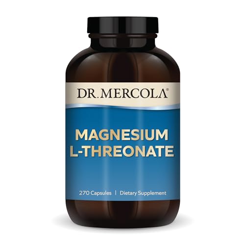 Dr. Mercola Magnesium L-Threonate, 90 Servings (270 Capsules), Dietary Supplement Dr. Mercola buy supplements canada