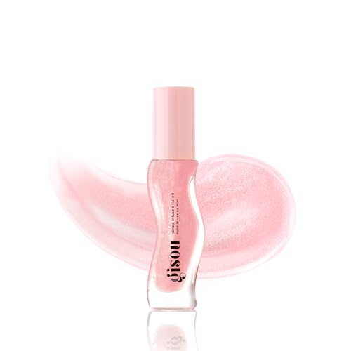 Gisou Honey Infused Hydrating Lip Oil, Nourishing Lip Moisturizer for Dry Lips (Watermelon Sugar) Gisou buy supplements canada