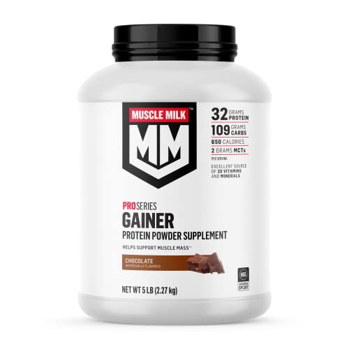 Muscle Milk Gainer Protein Powder, Chocolate, 32g Protein, 5 Pound Muscle Milk buy supplements canada