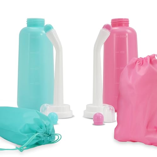 JJ CARE Peri Bottles - Pack of 2 Peri Bottles for Postpartum Care Kit, 500 ml Peri Bottles JJ CARE buy supplements canada