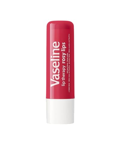 Vaseline Lip Therapy Care Rosy, Fast-Acting Nourishment, Ideal for Chapped, Dry, Cracked, or Damaged Lips, Lip Balm, 4-Pack, 0.16 Oz Each Vaseline buy supplements canada