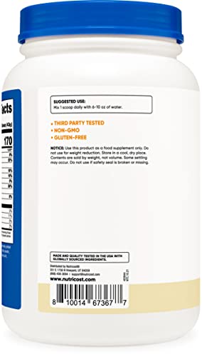 Nutricost Meal Replacement Shake Powder (Vanilla), 30 Servings - Protein, Non-GMO Nutricost buy supplements canada