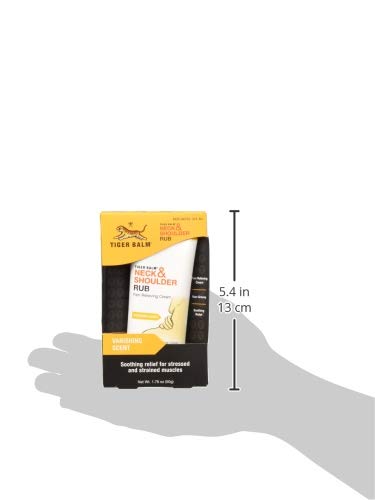 Tiger Balm Neck & Shoulder Rub Vanishing Scent 1.76 oz (Pack of 2) Tiger Balm buy supplements canada