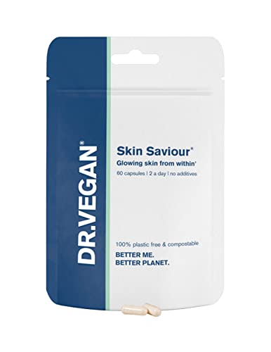 DR.VEGAN Skin Saviour | Fuel Collagen Naturally | Collagen Alternative | 60 Capsules dr vegan buy supplements canada