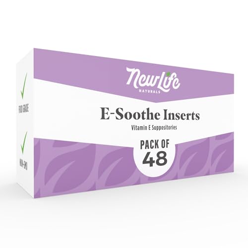 NewLife Naturals Vitamin E Suppositories 38IU - Vaginal Dryness Irritation Menopause Support NewLife Naturals buy supplements canada