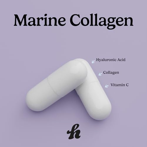 Humanz Collagen Capsules - Marine Collagen with Vitamin C - Collagen Supplements for Women & Men Humanz buy supplements canada