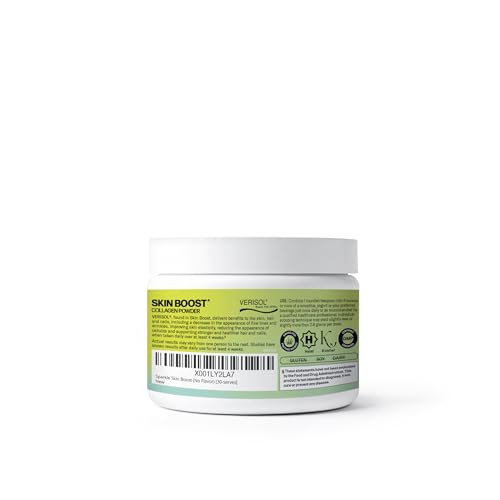 Sparkle Wellness VERISOL Bioactive Hydrolyzed Collagen Peptides | Collagen Powder Supplement with Vitamin C for Skin, Hair & Nail Health | Skin Boost (No Flavor) [30-Serves] Sparkle Wellness buy supplements canada