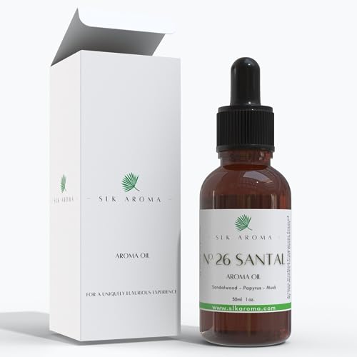 SLK Aroma, Santal Aroma Diffuser Oil, No. 26, Ultra Luxury Niche Blend of The Finest Essential Oils SLK Aroma buy supplements canada
