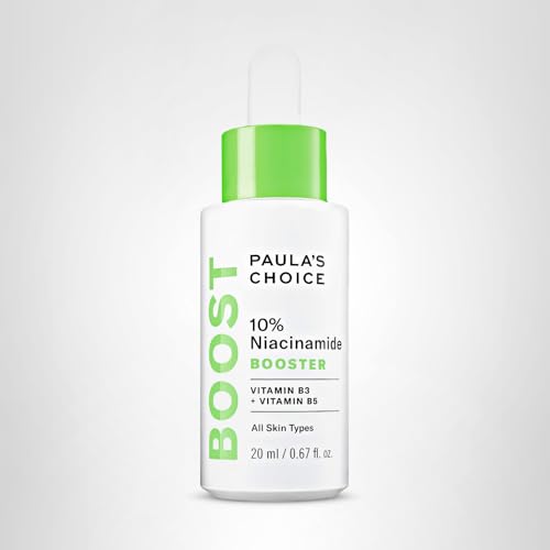 Paula's Choice BOOST 10% Niacinamide Face Serum Booster, Facial Serum with Vitamin B3, Vitamin C & Licorice Extract Serum, Pore Minimizer, All Skin Types, Fragrance-Free, 0.67oz Paula's Choice buy supplements canada