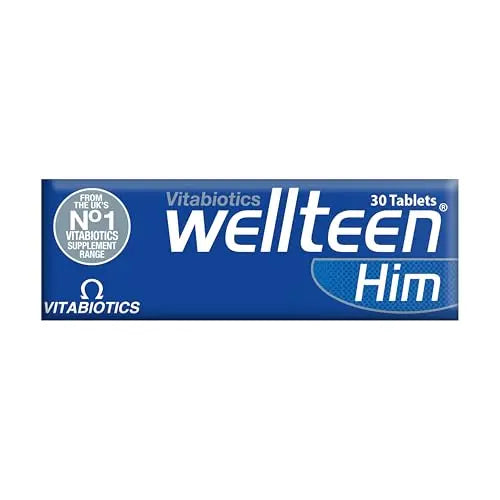 Wellteen by Vitabiotics Him Tablets x 30 Wellteen buy supplements canada
