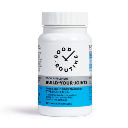 Build-Your-Joints (30 Vegetarian Capsules) - Knee Pain, Joint Pain, Pills, Treatment for Joints, Collagen,Repair GOOD ROUTINE buy supplements canada