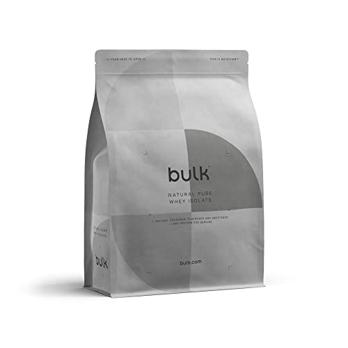 Bulk Natural Pure Whey Protein Isolate, No Artificial Sweetners, Chocolate, 500 g, Packaging May Vary Bulk buy supplements canada