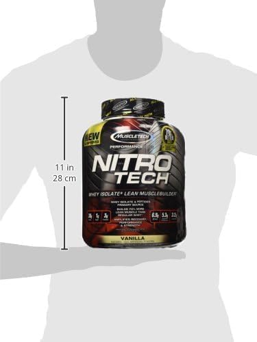 Whey Protein Powder, MuscleTech Nitro-Tech Whey Protein Isolate & Peptides, Protein MuscleTech buy supplements canada
