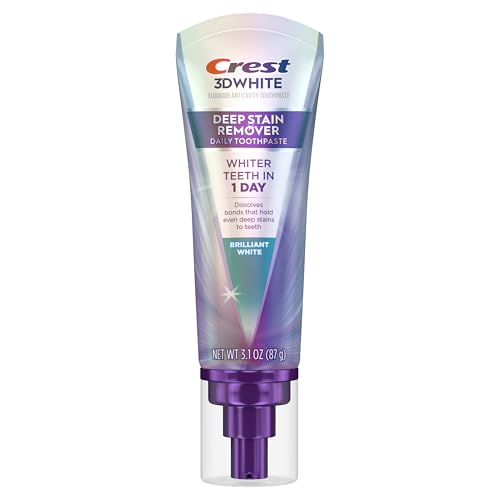 Crest 3DWhite Brilliance Deep Stain Remover Brilliant White Toothpaste - 3.1oz/2pk Crest buy supplements canada