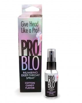 Little Genie ProBlo Cotton Candy Flavored Deep Throat Numbing Spray, 1 oz Little Genie buy supplements canada