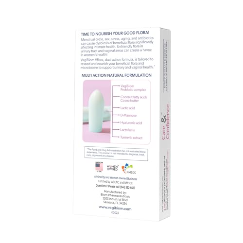 VagiBiom Dual Action Formula. Vaginal and Urinary Support to Balance Intimate Flora VagiBiom buy supplements canada