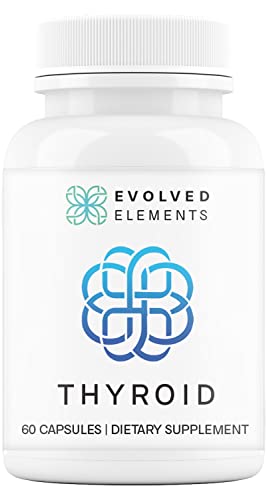 Evolved Elements Raw Grass-Fed Desiccated Bovine Thyroid - Thyroid Support for Women Evolved Elements buy supplements canada