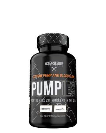 Axe & Sledge Supplements PUMPIES Nitric Oxide Booster with VasoDrive-AP and Nitrosigin Axe & Sledge buy supplements canada