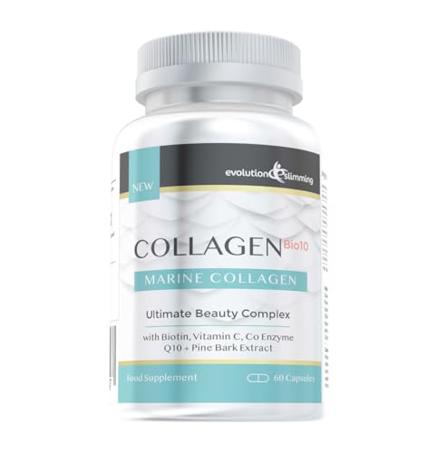 Collagen Bio-10 with Marine Collagen, Biotin & Co-Enzyme Q10 (60 Capsules) Evolution Slimming buy supplements canada