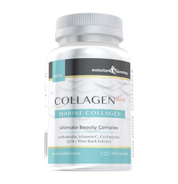 Collagen Bio-10 with Marine Collagen, Biotin & Co-Enzyme Q10 (60 Capsules) Evolution Slimming buy supplements canada