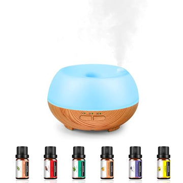 Aromatherapy Essential Oil Diffuser: Cool Mist Aroma Diffuser for Home - Colorful Light Create Ambience Grevol buy supplements canada