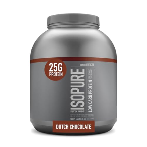 Isopure Protein Powder, Whey Isolate with Vitamin C & Zinc for Immune Support, 25g Protein Isopure buy supplements canada
