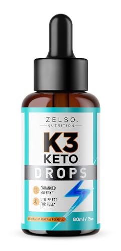 K3 Keto Drops for Weight Loss - Fat Burner & Metabolism Booster | Advanced Keto Carb ZELSO buy supplements canada