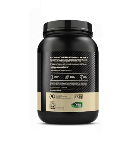 Optimum Nutrition Gold Standard 100% Plant Based Protein Powder, Gluten Free, Vegan Optimum Nutrition buy supplements canada