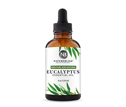 NaturoBliss 100% Pure Natural Undiluted Eucalyptus Essential Oil (4oz) Premium Therapeutic Grade NaturoBliss buy supplements canada