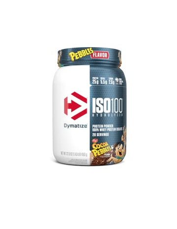 Dymatize ISO100 Hydrolyzed Protein Powder, 100% Whey Isolate Protein, 25g of Protein Dymatize buy supplements canada