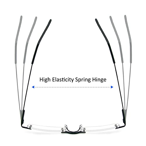 DXYXYO Mini Rimless Reading Glasses for Women Men, 2 Pack Slim Pocket Compact Metal DXYXYO buy supplements canada
